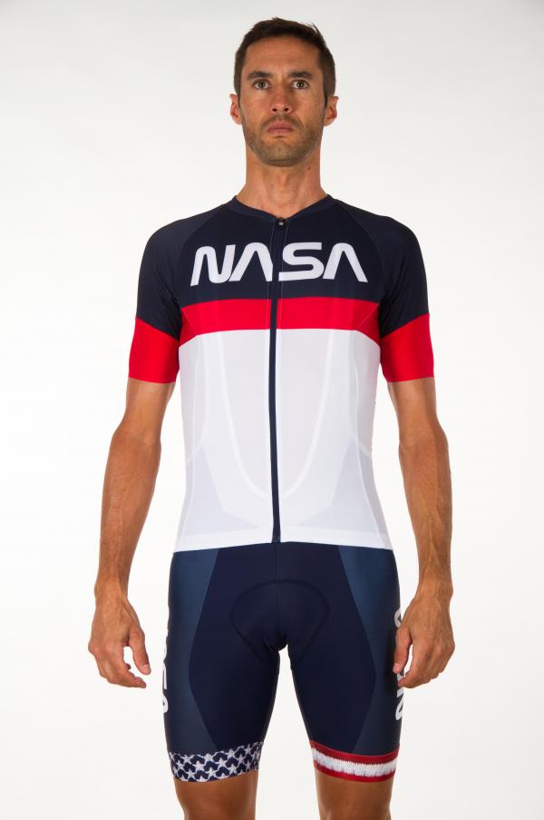 MAILLOT VELO NASA HOMME